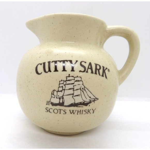 Cutty Sark Bar Scots Whiskey Pub Jug Ceramic Pitcher preowned - Picture 2 of 4